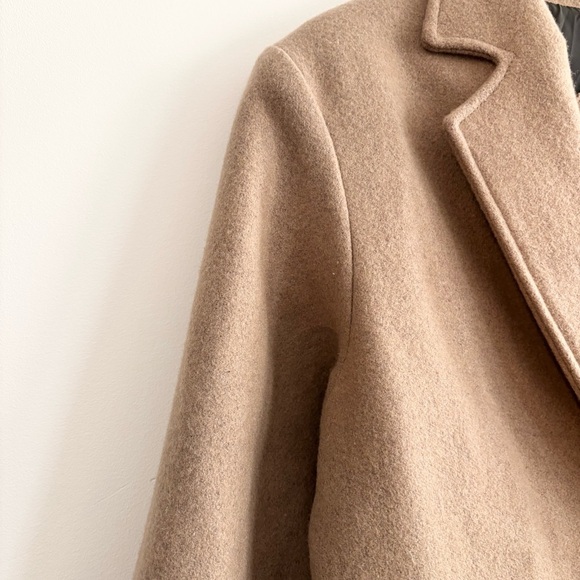 Vintage Mid-West Garment Co. Wool Tan Coat - Picture 4 of 12